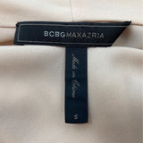 BCBG Maxazroa Women's Baby Pink Sleeveless Blouse Sz S