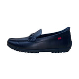 MJNY Marc Joseph Men’s Black Horse-bit Accent Slip-On Driving Loafers Size 8.5