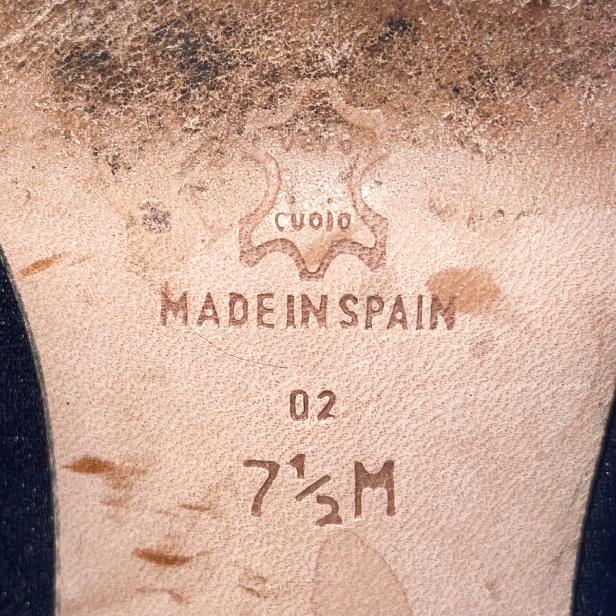 Evan-Picone Women’s Navy Closed-Toe Mid-Heel Slip-On Classic Pumps Size 7.5M