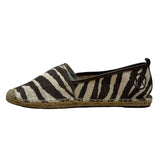 Michael Kors Women’s Tiger  Animal Print Canvas Slip-On Espadrilles Size 10M