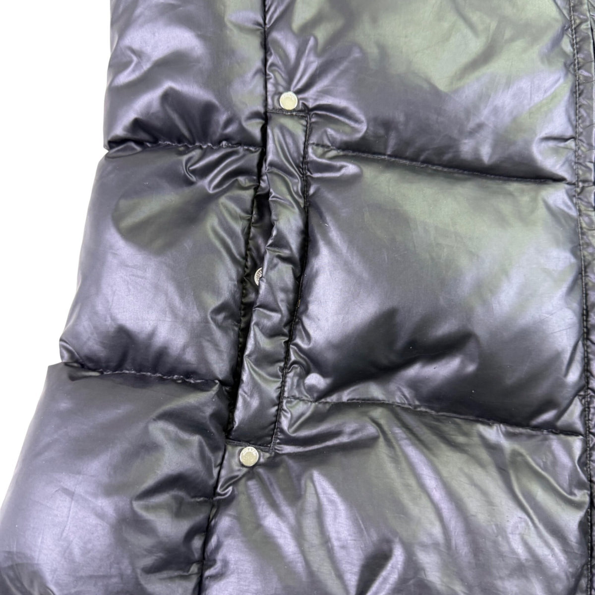 Chaps Womens Black Puffer Vest Lightweight Quilted Sleeveless Size M