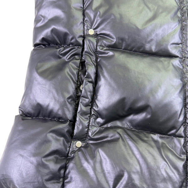 Chaps Womens Black Puffer Vest Lightweight Quilted Sleeveless Size M