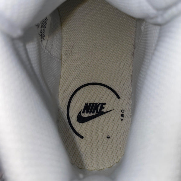 Nike Women’s White & Beige Snakeskin Swoosh Court Royale 2 Sneakers  Size 8.5