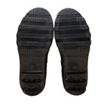 Wonder Women’s Black Croc Embossed Rubber Slip-Resistant Rain Boots Size 6