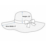 Helen Kaminski Womens Natural Raffia Straw Visor Hat With Black Trim