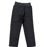 Gap Maternity Black Full Panel Relaxed Jeans Regular Stretch Sz 31/12