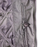 Perry Ellis Portfolio Mens Green Polyester Bomber Jacket Sherpa-Lined Collar Siz
