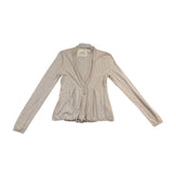 Angel Of The North Womens Beige Knit Button Cardigan Sweater Size XS