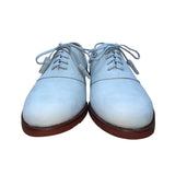 J. Murphy Men’s White Leather Moran Dress Oxford Shoes Size 10.5 M