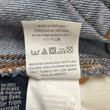 J. Crew Womens Blue Cotton Denim Mini Skirt Frayed Hem Casual Petite 25P