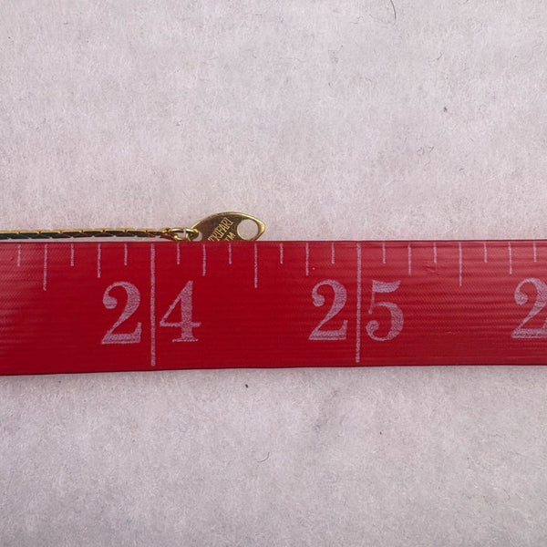 Trifari Womens Gold Tone Necklace Vintage Stationed Ball Chain Design