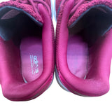 Adidas Men’s Burgundy Mesh Cloudfoam Lightweight Running Sneakers Size 10