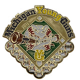Michigan Young Guns 2012 Team Trading Pin Enamel Gold Metal Design By All About