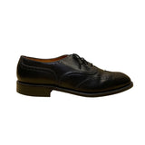 Tricker’s Mens Black Leather Brogues Lace-Up Classic Dress Shoes Size 10US