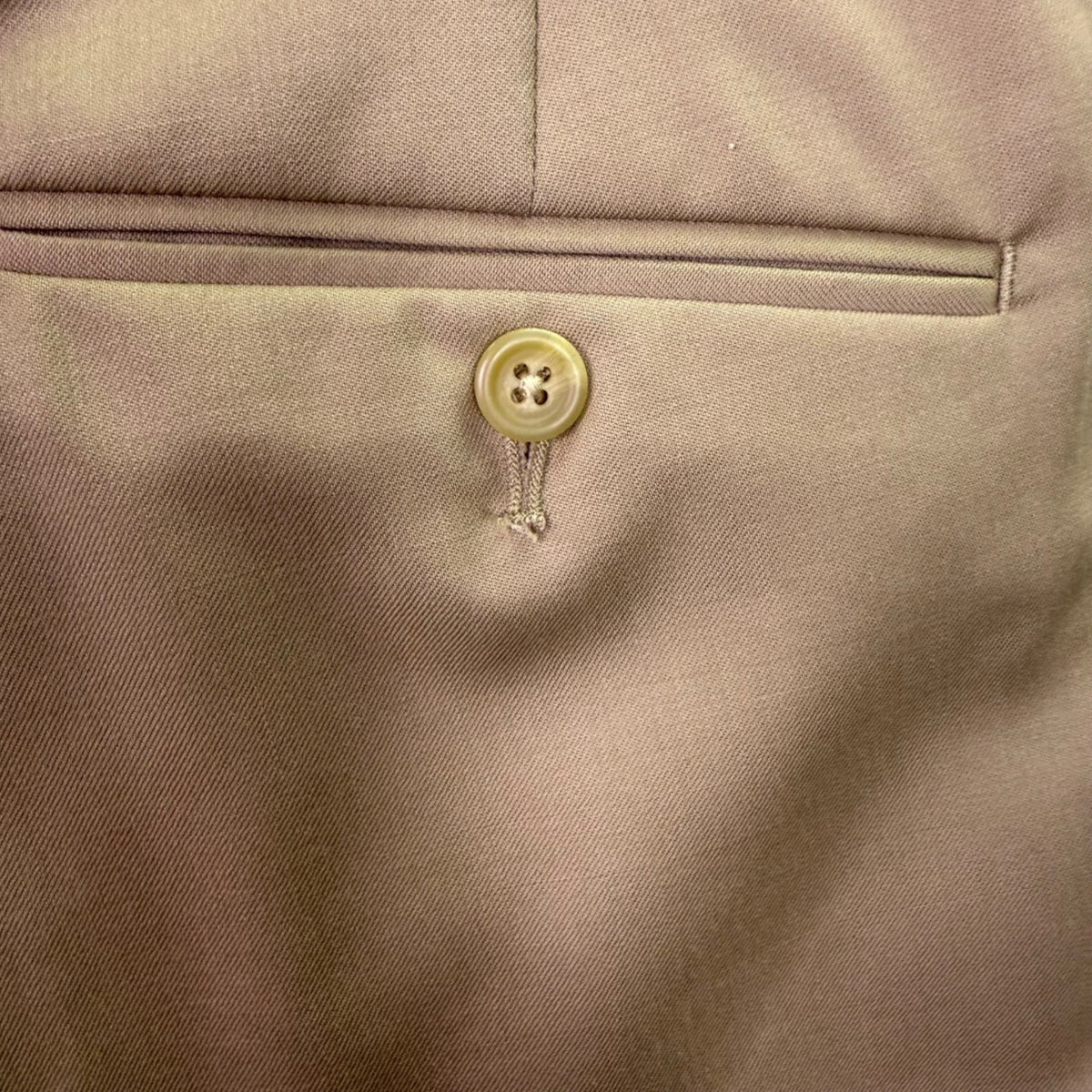 Lauren Ralph Lauren Mens Camel Wool Cashmere Flat-Front Dress Pants Sz 33W / 30L