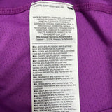 Nike Womens Purple Dri-Fit Pro Tee Shirt Athletic Top  Size L