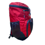 The North Face Unisex Red & Gray Nylon Multiple Compartments Sweeper Backpack