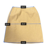 David N Womens Camel 100% Camelhair Knee Length Skirt Made In Romania Size 10
