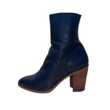 Aldo Women’s Black Leather Block Heel Fearien Ankle Boots Size 6