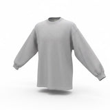 Fear Of God Essentials Mens Gray Crewneck Sweatshirt Logo Pullover Casual Size L