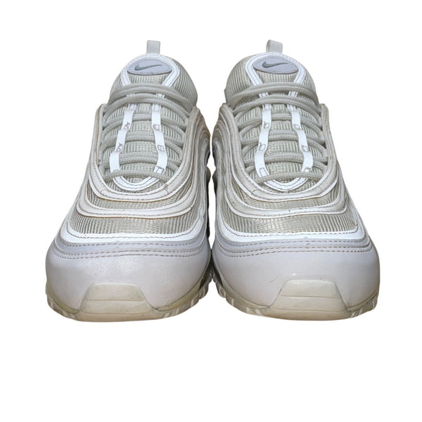 Nike Men’s White Mesh Reflective Stripes Air Max 97 Athletic Sneakers Size 11