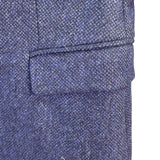 Zara Basic Womens Navy Cotton Blazer Single Button Lined Slim Fit Size M