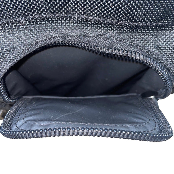 Tumi Men’s Black Ballistic Nylon Rolling Expandable Carry-On Travel Luggage