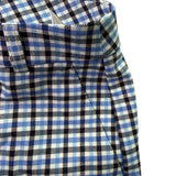 Banana Republic Women’s Blue & Black Plaid Wide-Leg Crop Pants Size 6 - New