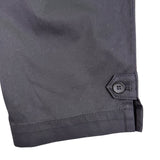 Talbots Womens Black Perfect Crop Pants Slim Fit At Waist Size 10