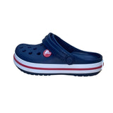 Crocs Kids Navy Blue Classic Rubber Clog Sandals Size C10