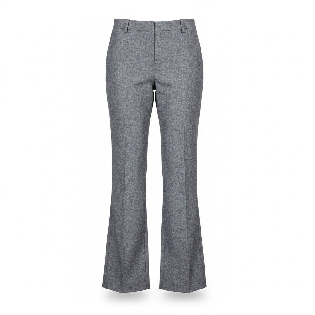 Ann Taylor Loft Women Gray Bootcut Dress Pants Size 2