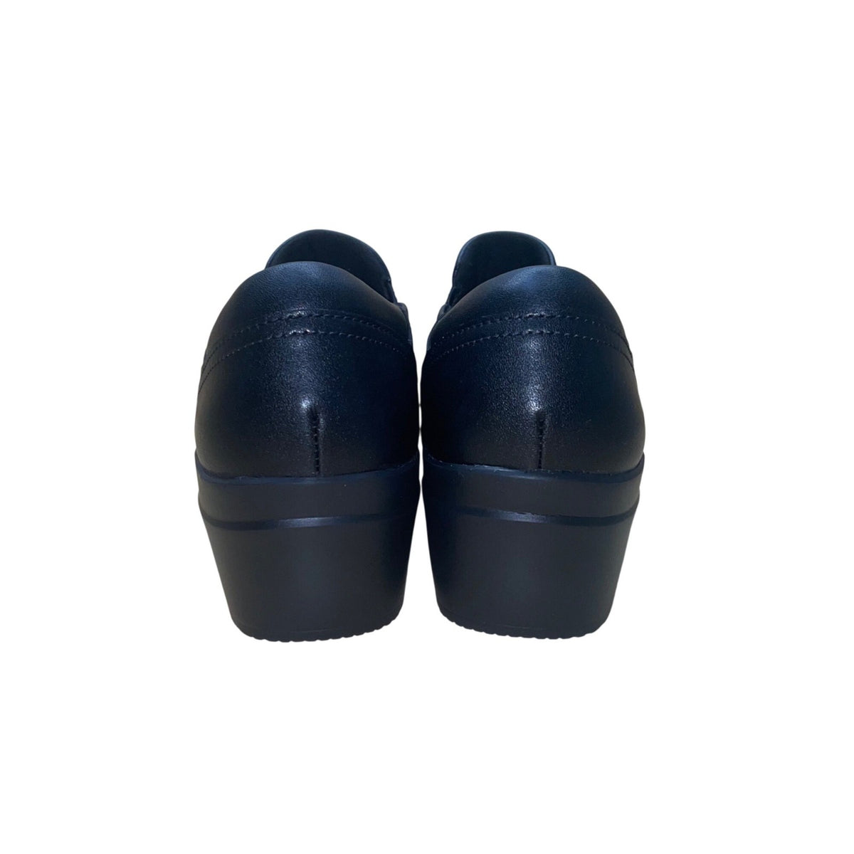 Clarks Women’s Black Leather Ultimate Comfort Slip-On Loafers Size 11 M