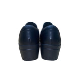 Clarks Women’s Black Leather Ultimate Comfort Slip-On Loafers Size 11 M