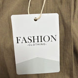 Fashion Clothing Womens Tan Drawstring Casual Shorts Size Large