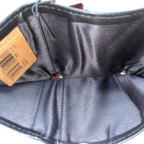 Levis Men’s Black Leather Trifold RFID Blocking Wallet