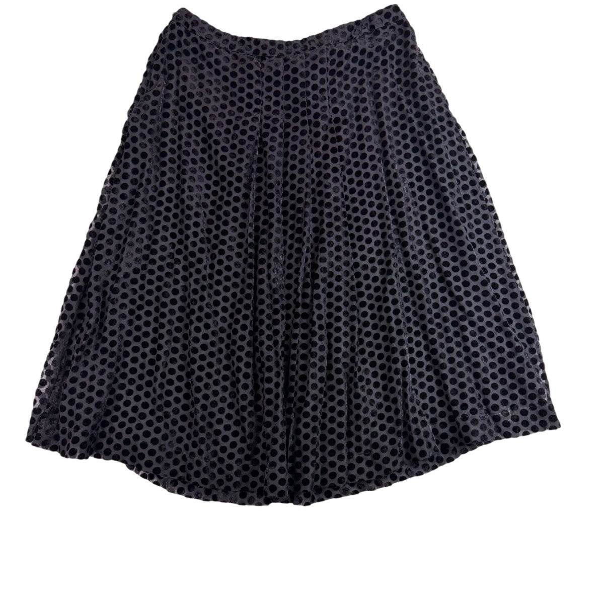 Pure Collection Womens Black Polka Dot Skirt Midi UK 16 US 12 EU 42