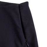 Talbots Womens Black Polyester/Rayon Straight-Leg Hollywood Pants Size 10