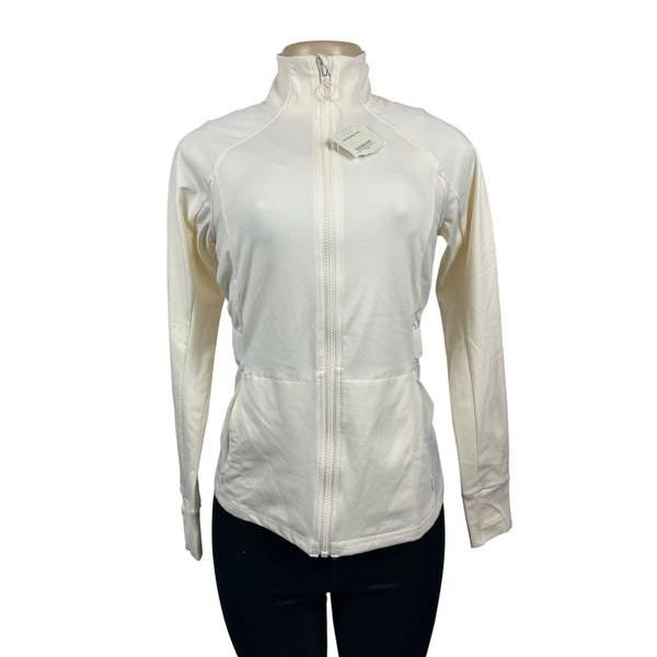 Fabletics Women's Beige Running Jacket  Sz XS - NWT