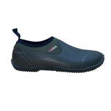 Hisea Men’s Green Rubber Waterproof Rain Garden Slip-On Shoes Size 8