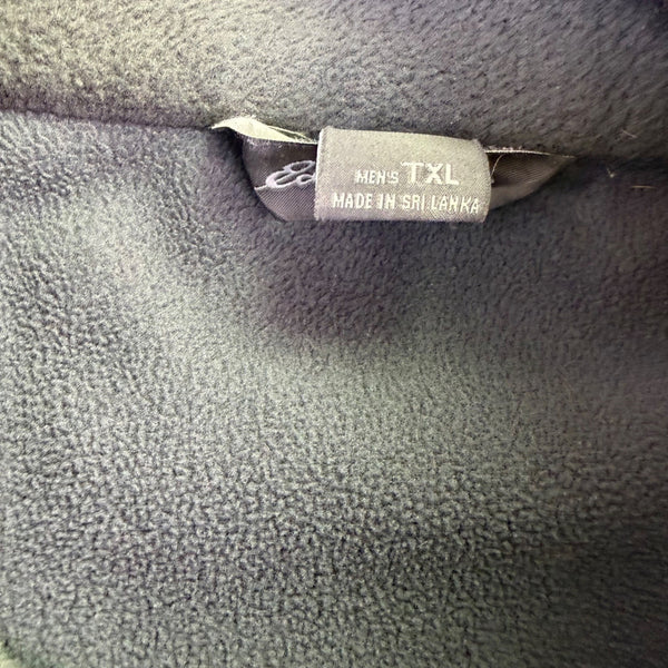 Eddie Bauer Mens Gray Fleece-Lined Softshell Jacket Lightweight Design Sz TXL