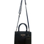 Guess Women’s Black Faux Leather Detachable Strap & Coin Pouch Crossbody Bag