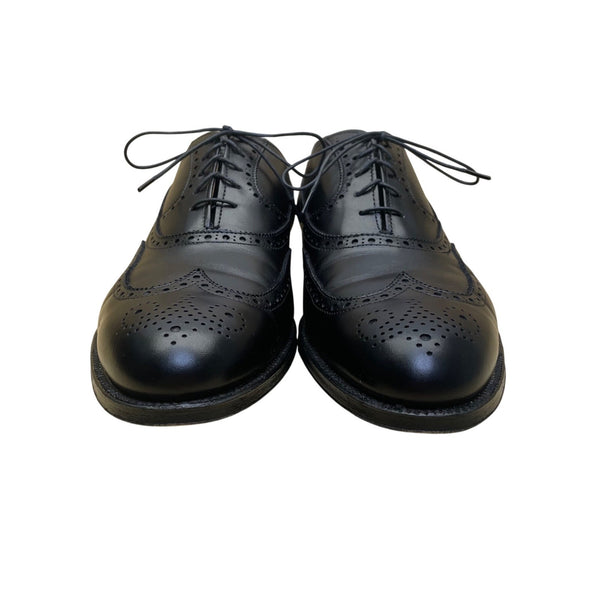 Brooks Brothers Men’s Black Leather Wingtip Oxford Dress Shoes Size 10.5