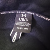 Under Armour Mens Black Polyester Pullover Jacket Size L