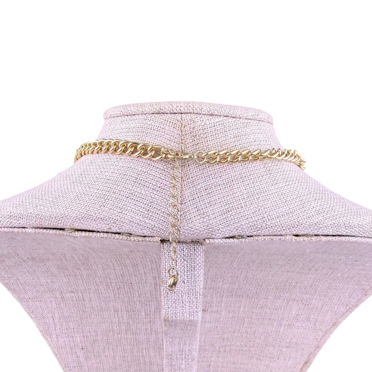 Sfera Womens Gold Tone Multicolor Crystal Bib Collar Necklace Chain Adjustable