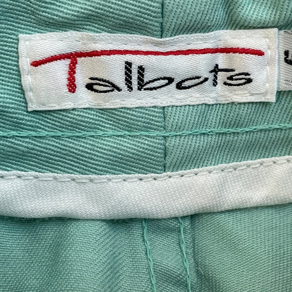 Talbots Women's Mint Classic Straight Leg Pants Sz 6
