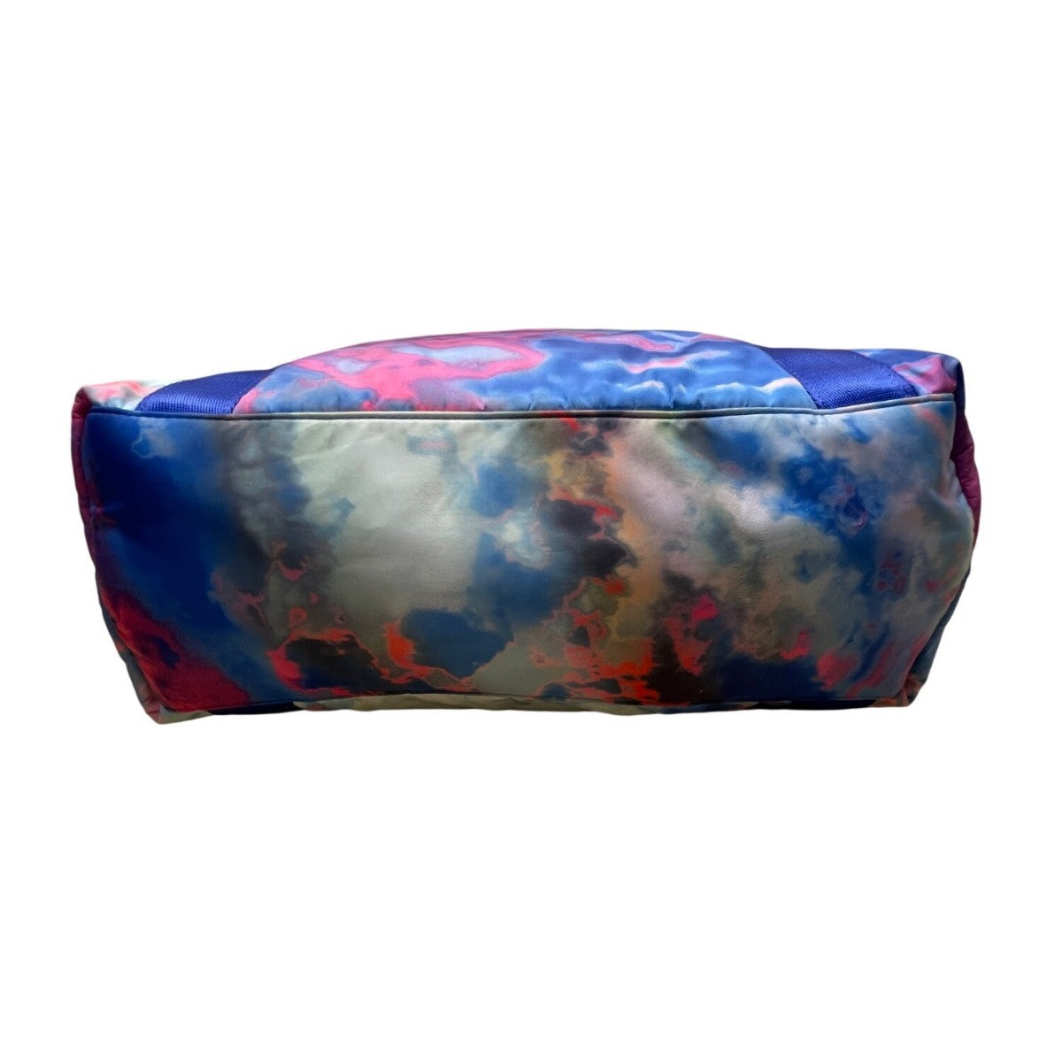 Fabletics Women’s Blue Multicolor Cloud Print Adjustable Straps Tote Bag