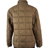 Lauren Ralph Lauren Womens Olive Puffer Jacket Quilted Snap/Zip Sz XL