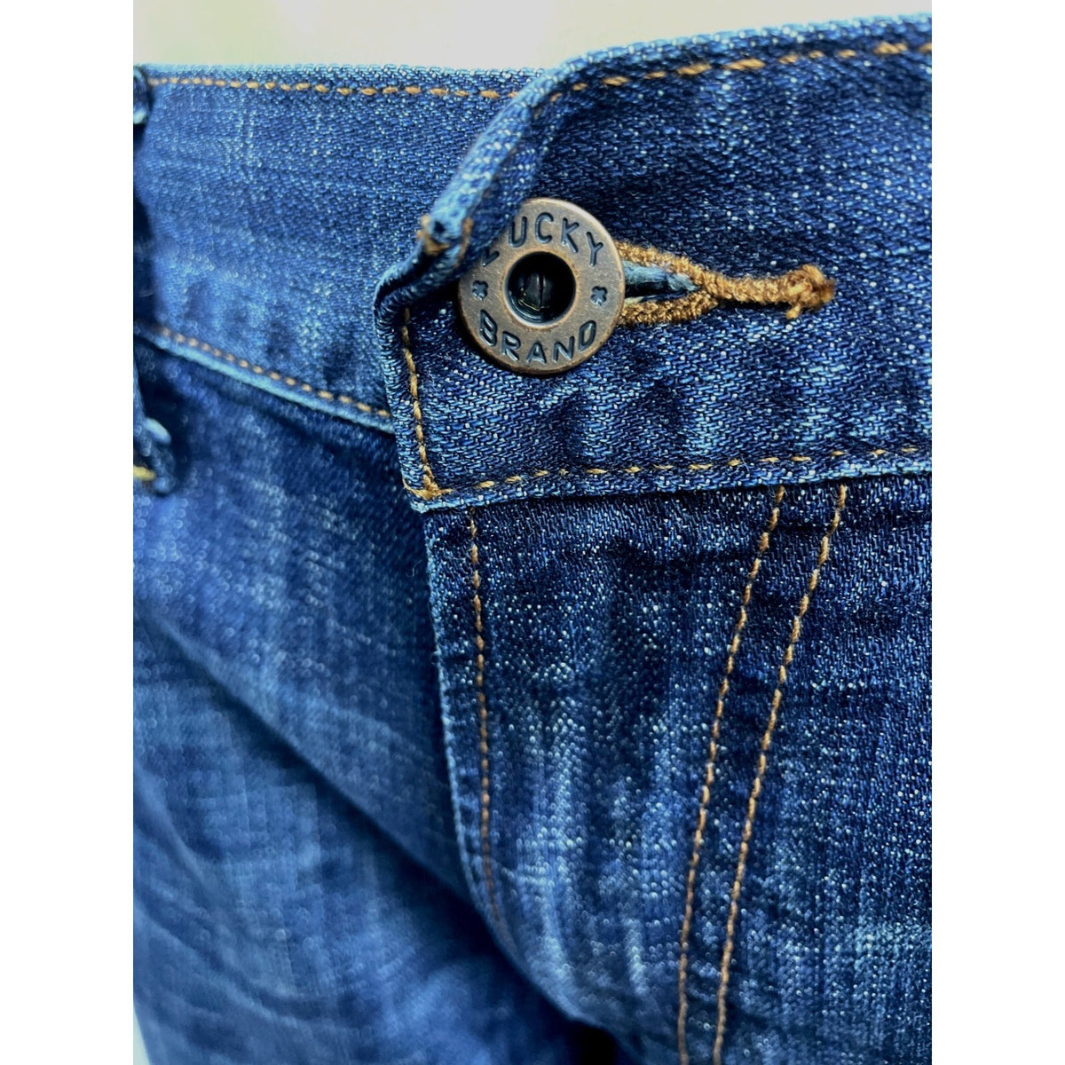 Lucky Brand 367 Vintage Boot Women's Blue Boyfriend Jeans Sz L