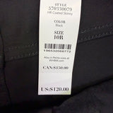 White House Black Market Womens Black Coated High Rise Skinny Jeans Size 10