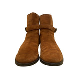 Sam Edelman Women’s Brick Brown Suede Buckle Strap Malone Ankle Boots Size 8.5